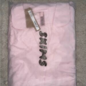 SKIMS Light Pink Top with Logo